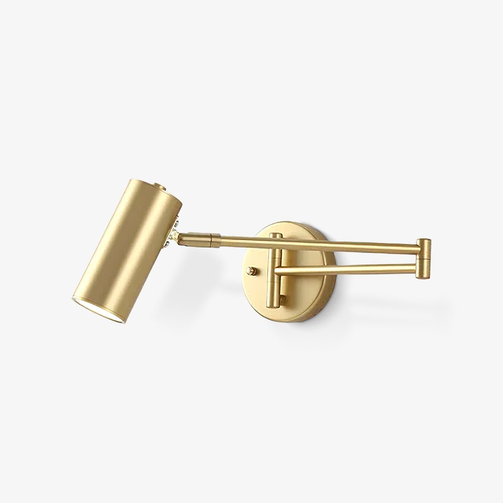 Swing Arm Wall Light with Rotating Head