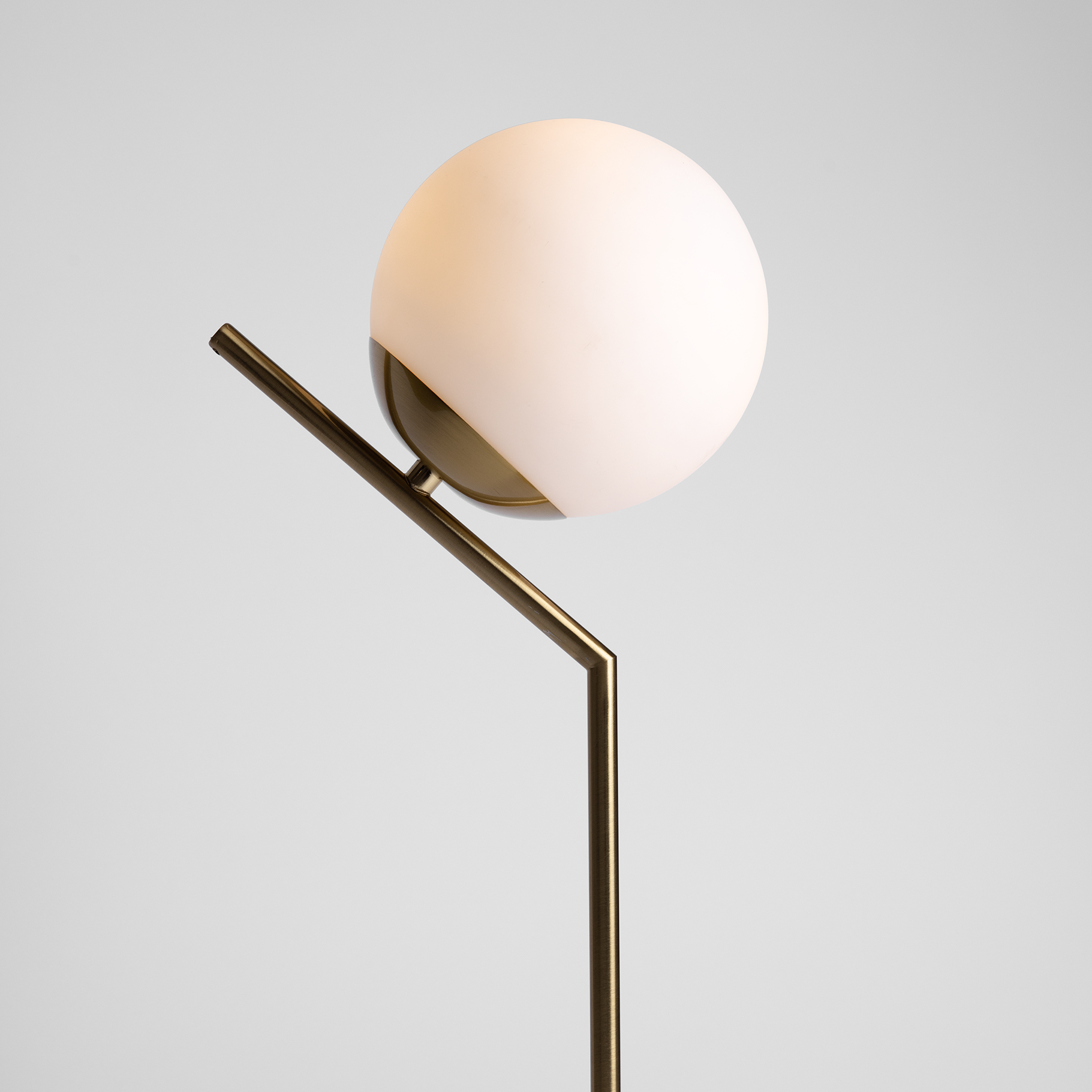 Touch Dimmable Table Lamp with Glass Globe