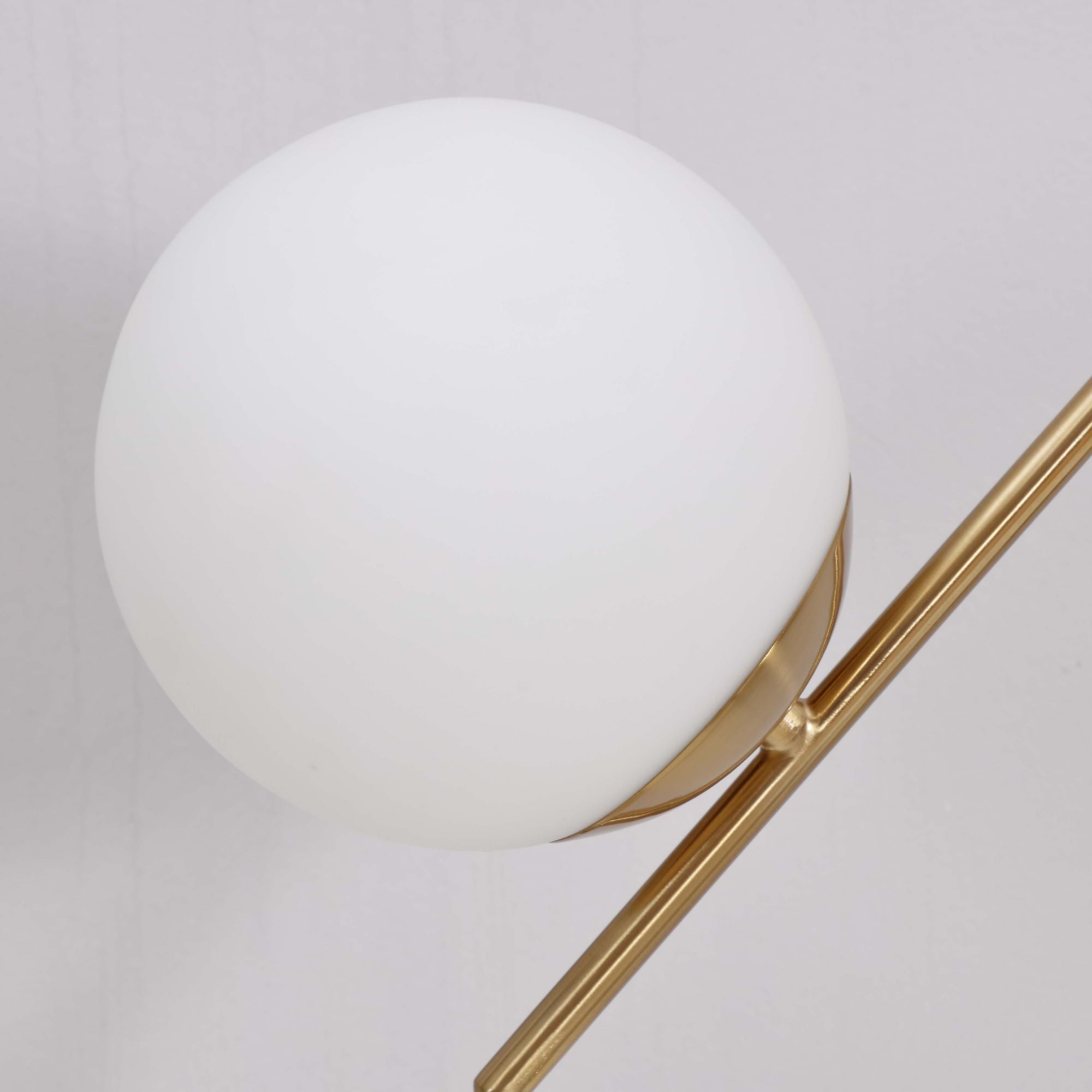 Touch Dimmable Table Lamp with Glass Globe