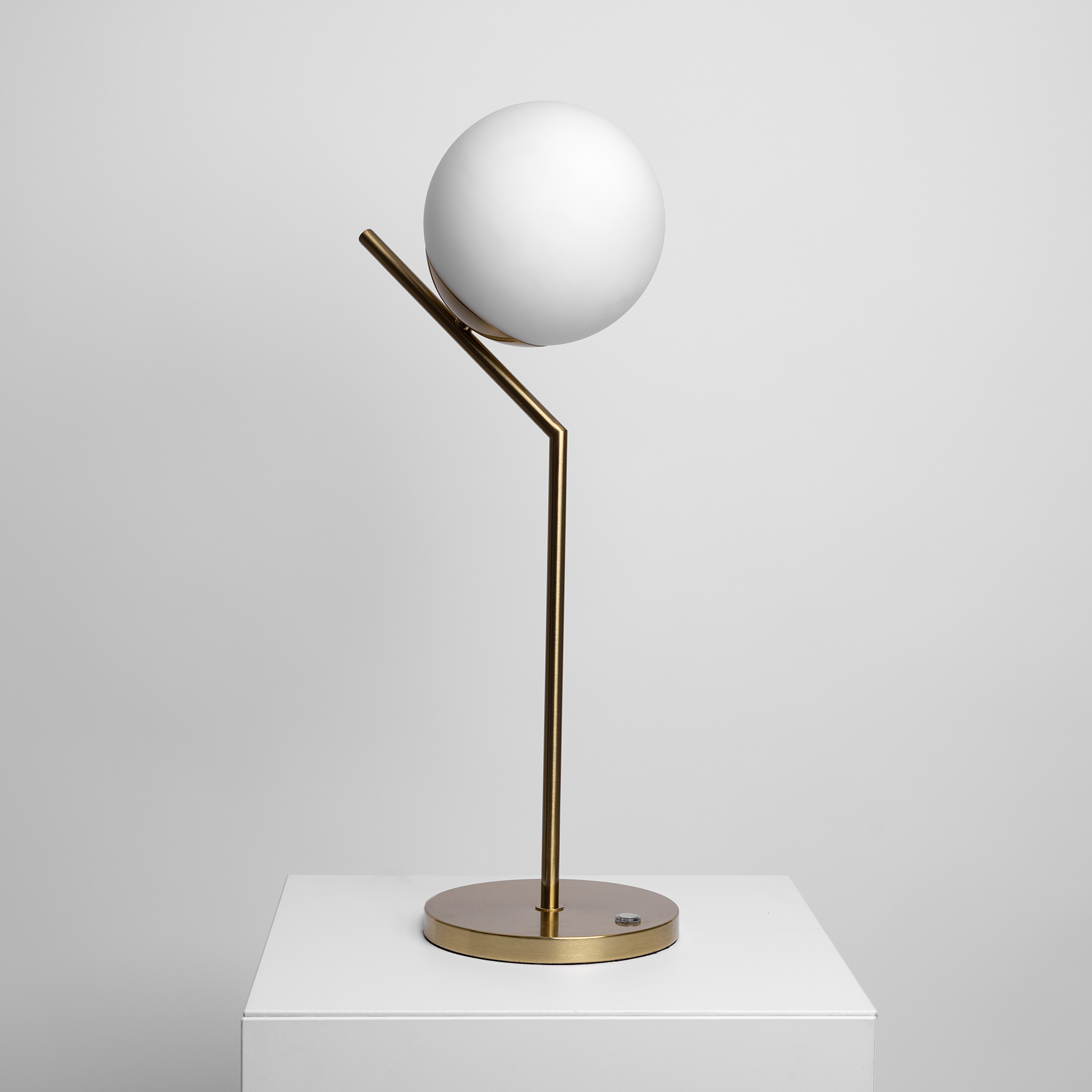 Touch Dimmable Table Lamp with Glass Globe