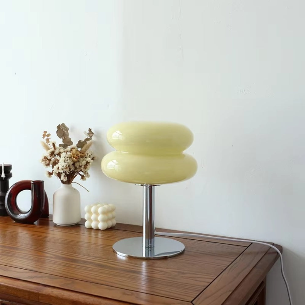 Trichromatic Table Decor Lamp Round Base
