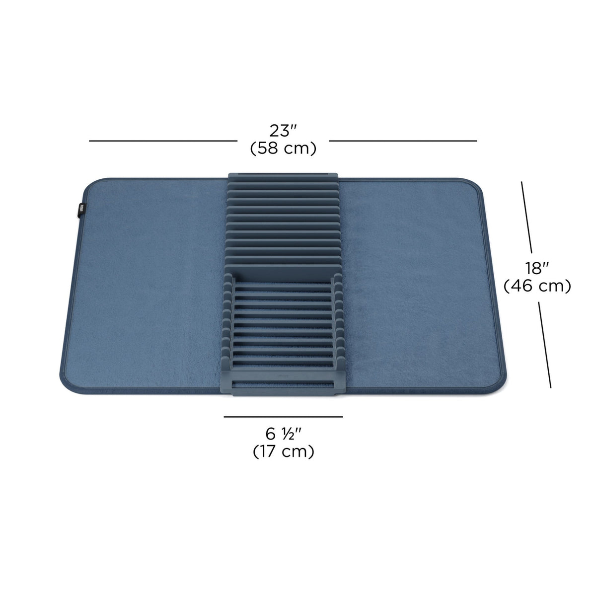 UDry Dish Drying Rack with Mat