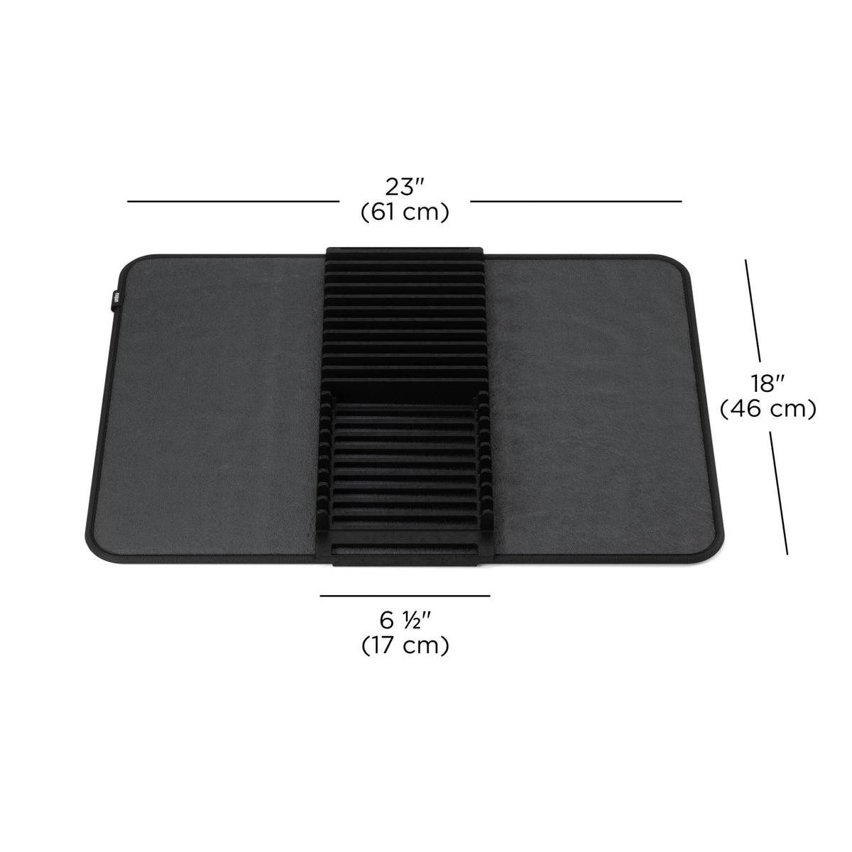 UDry Dish Drying Rack with Mat