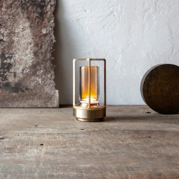 Wireless Cylinder LED Lamp with Touch Control