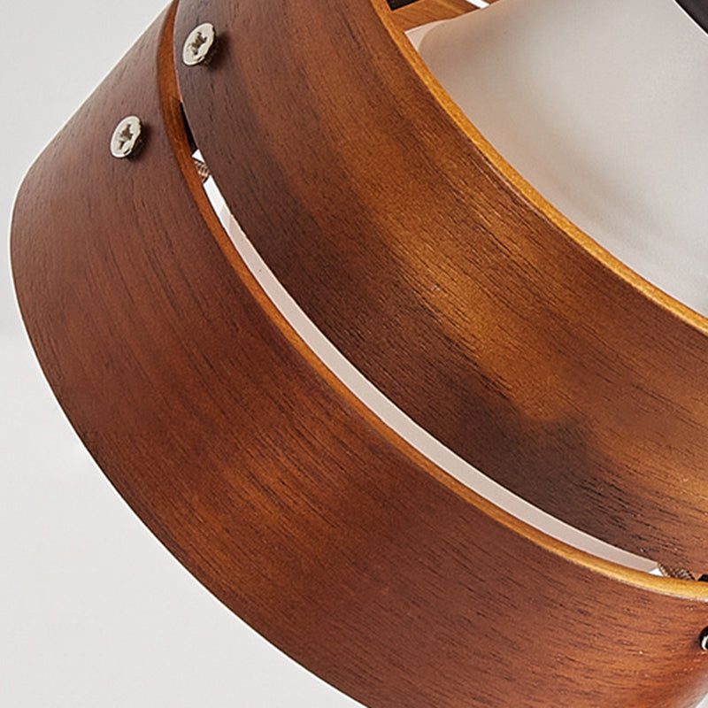 Wood Clip-On Spotlight with Adjustable Head