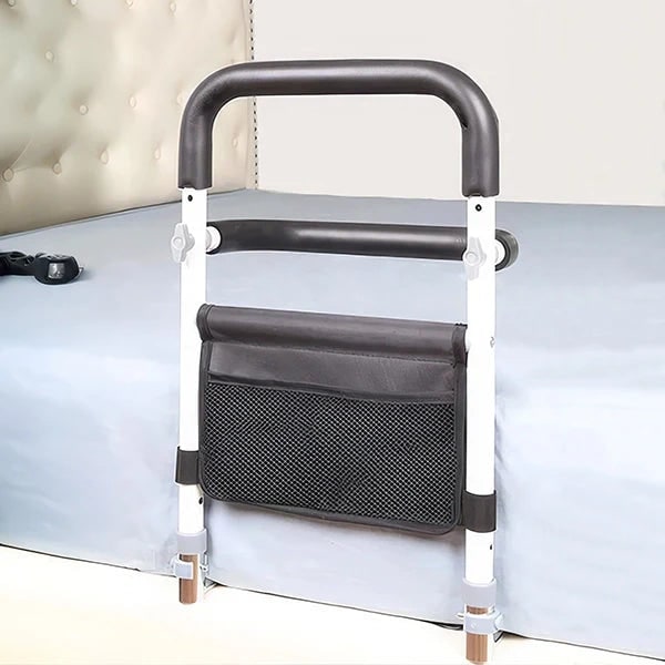 Adjustable Bed Rail Holder With Storage Bag For Kids - Image 2