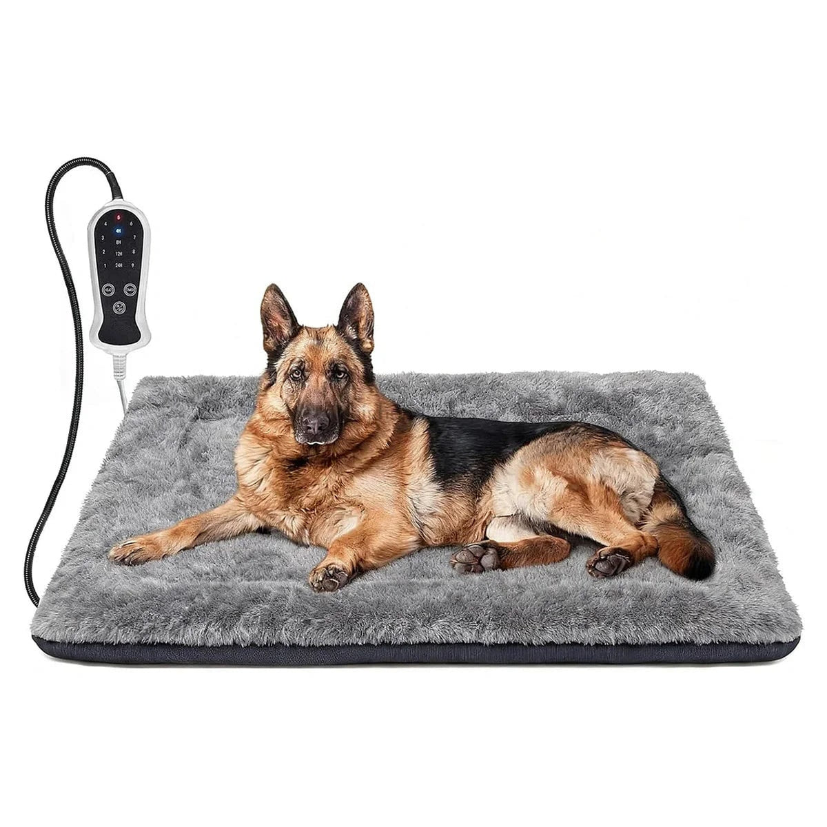 Adjustable Temperature Heated Dog Bed With Removable Washable Cover - Image 1