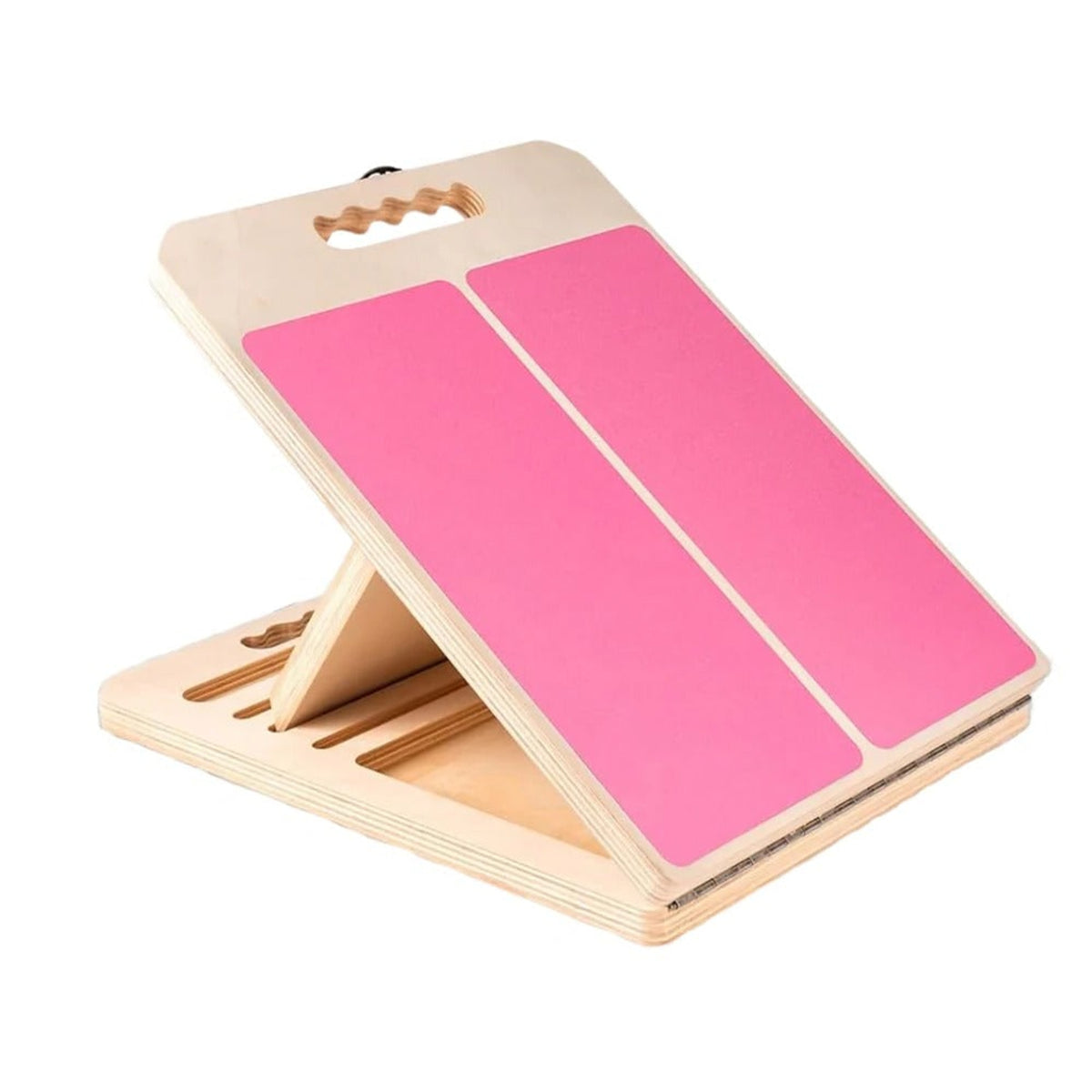 Adjustable Wooden Slant Board For Stretching With Five Locked Incline Settings - Image 7