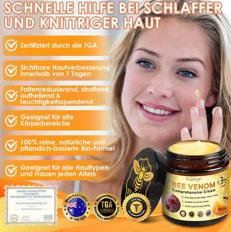 Anti Aging Cream With Bee Peptide Complex For Skin Healing And Renewal - Image 9