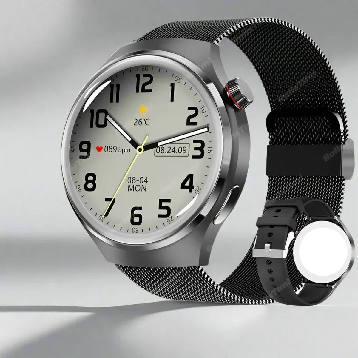 Ares Pro 2024 Smartwatch With NFC GPS Health Monitor And Bluetooth Calling - Image 6