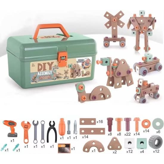 Buildmaster Creative Tool Set For Kids Ages 3 - Image 2