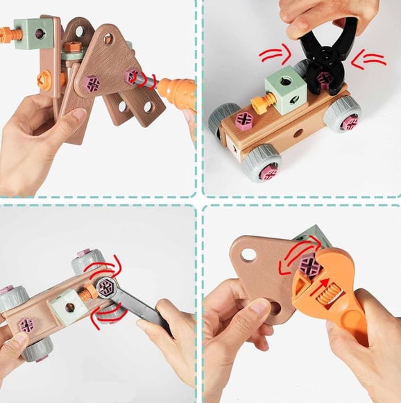 Buildmaster Creative Tool Set For Kids Ages 3 - Image 9