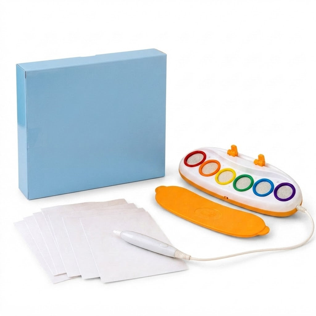 Magical Light-Up Children's Drawing Set With Special Paper - Image 1