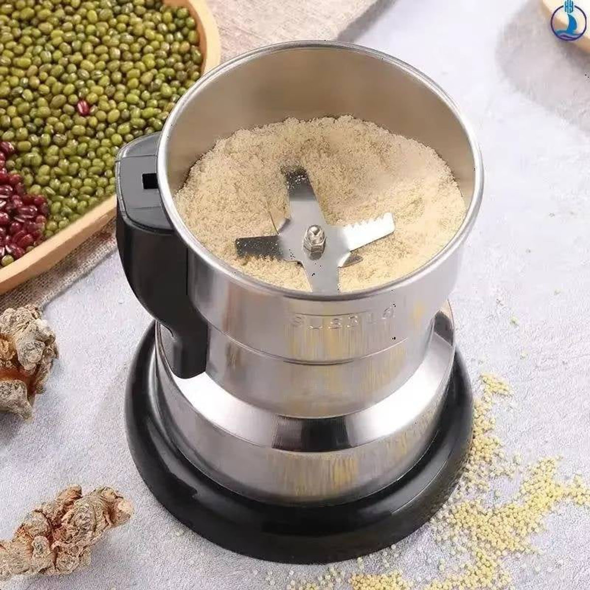 Coffee Beans Grinder With 400W Motor Six Precision Blades And Compact Design - Image 4
