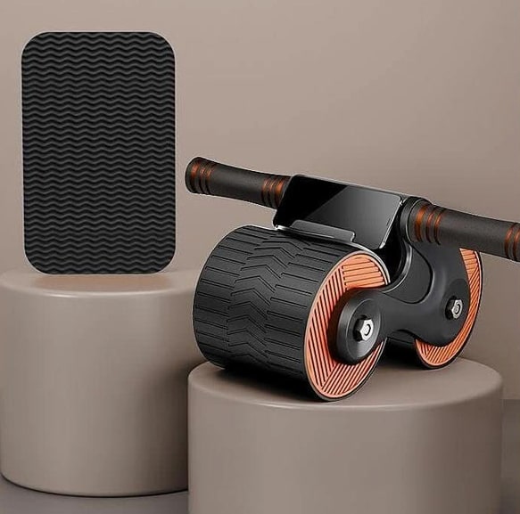 Coremaster Ab Roller With Recoil Function Non-Slip Core Trainer Wheel For Home Or Gym - Image 9