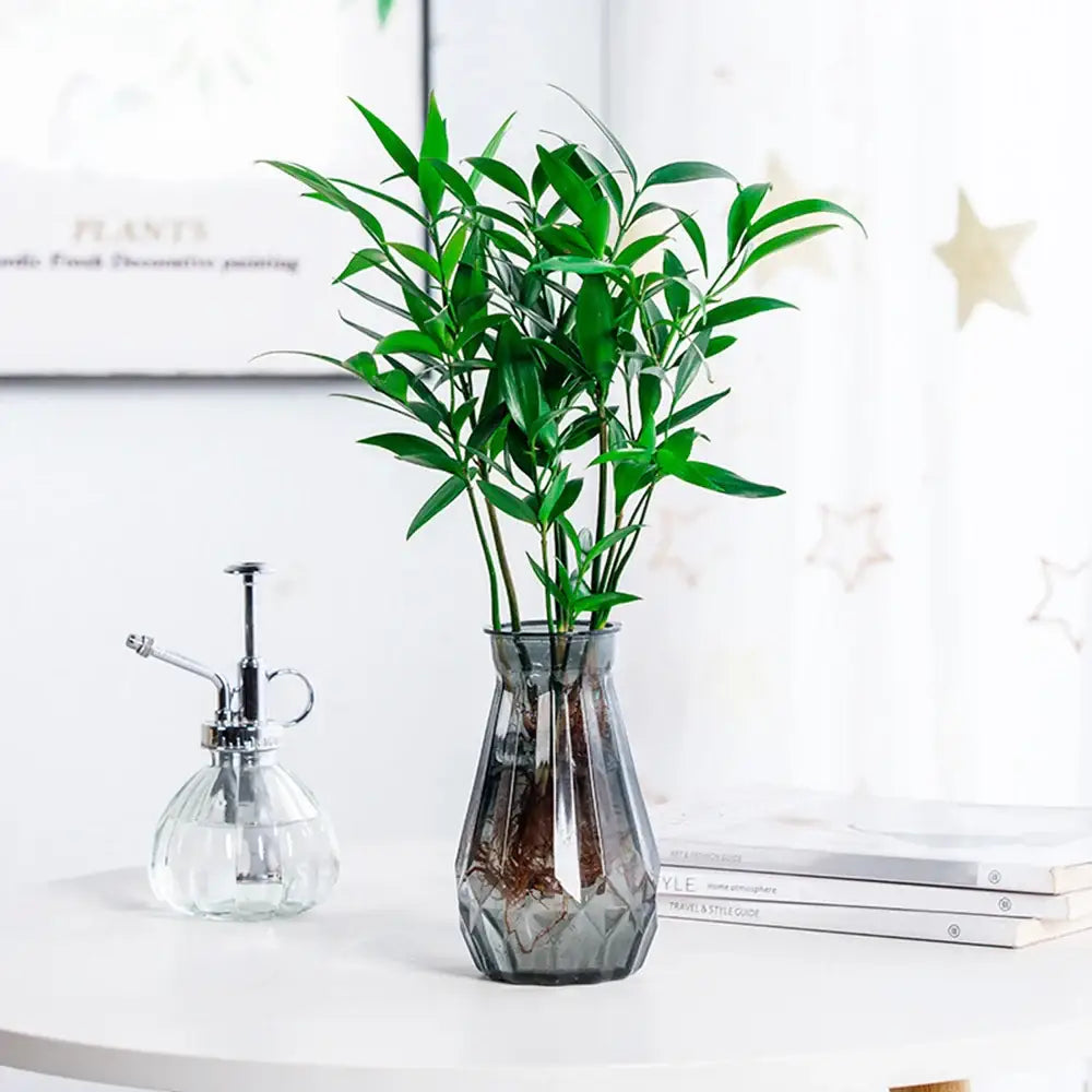 Modern Decorative Vase with Colorful Glass Style