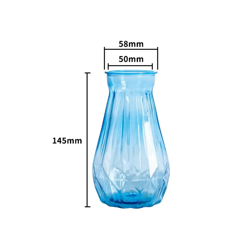 Modern Decorative Vase with Colorful Glass Style