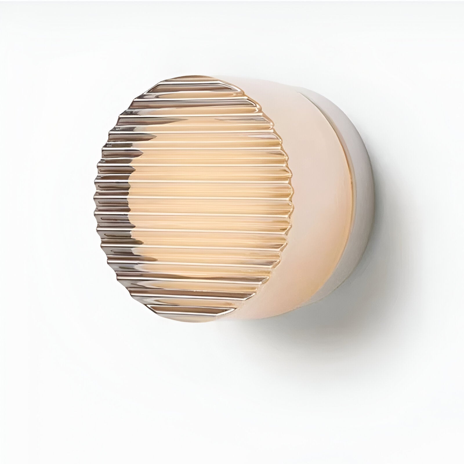Nordic Acrylic Wall Sconce with Dimple Shade