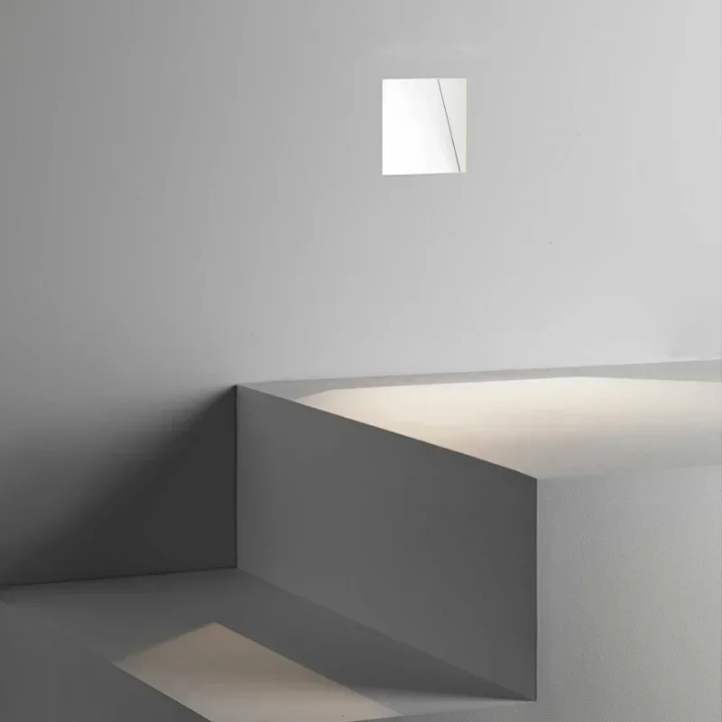 Nordic Frameless Stainless-Steel Stair LED Wall 1-Light