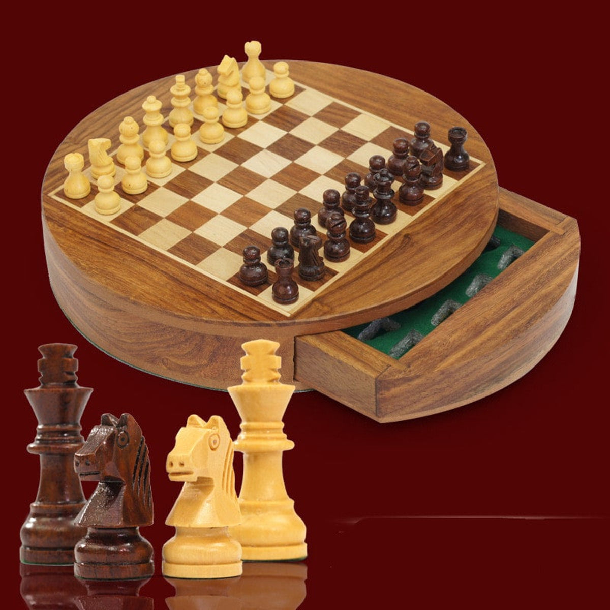 Educational Toy Magnetic Chess Set With Exercise Children's Intelligence - Image 2