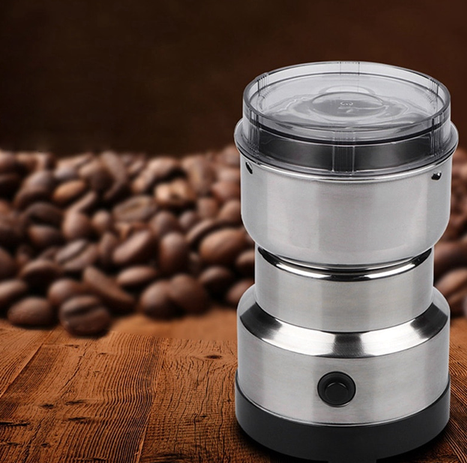 Electric Food Grinder For Coffee Beans Spices And Herbs 300 Ml Stainless Steel Mill - Image 6