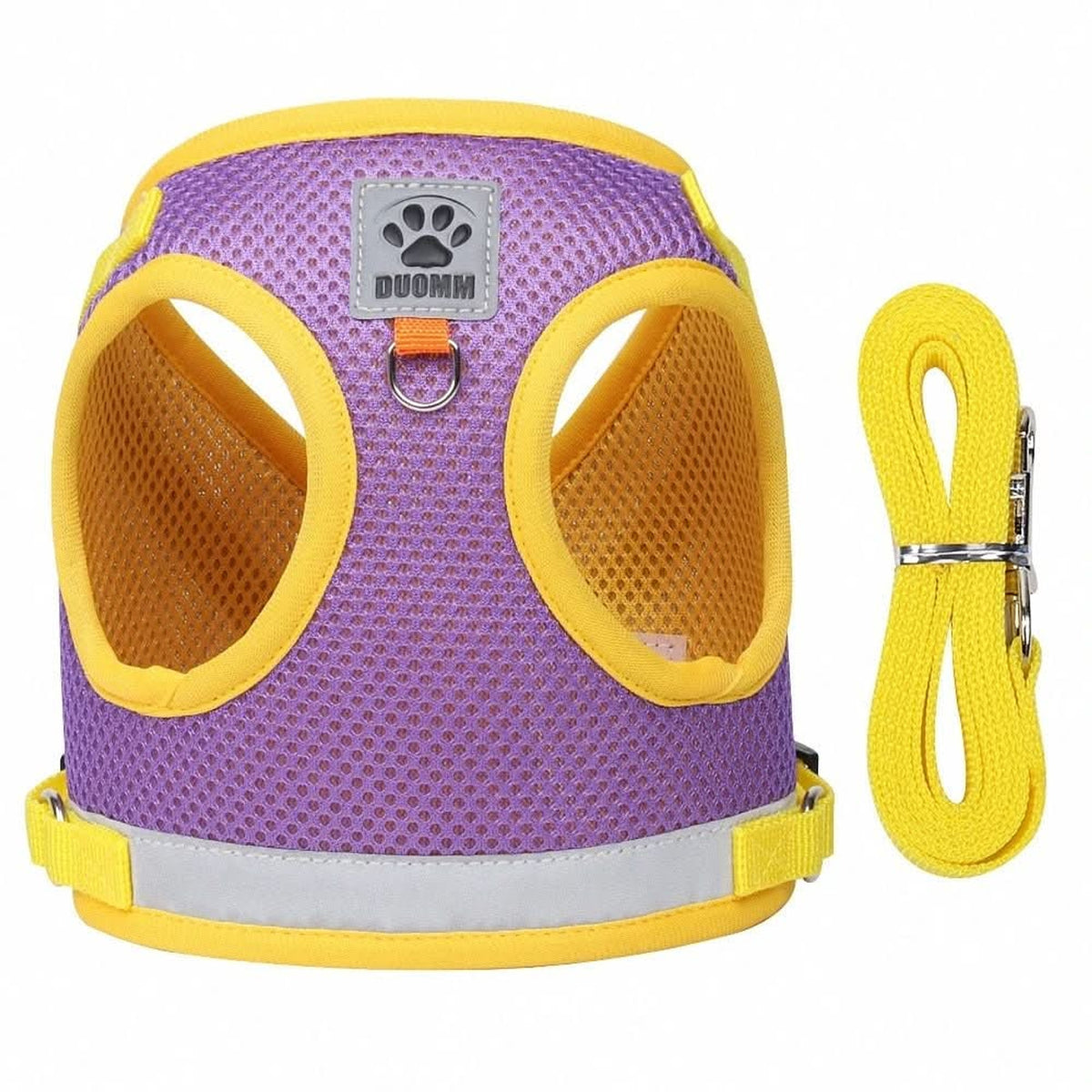 Escape-Proof Cat Harness With Reflective Details And Leash - Image 2