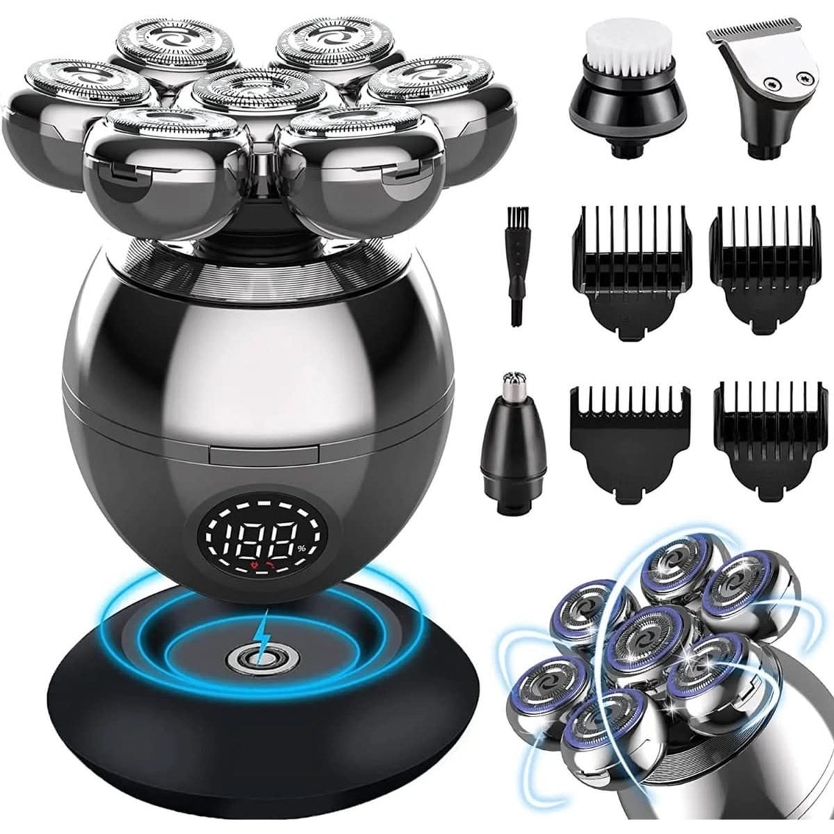Flexishave Pro 7D Electric Shaver For Men With Precise Contour Adjustment And IP68 Water Protection - Image 5