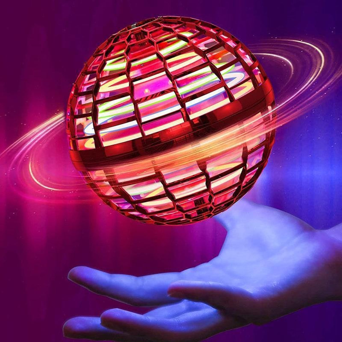 Flying Ball Boomerang With LED Lights And Hand Gesture Control - Image 5