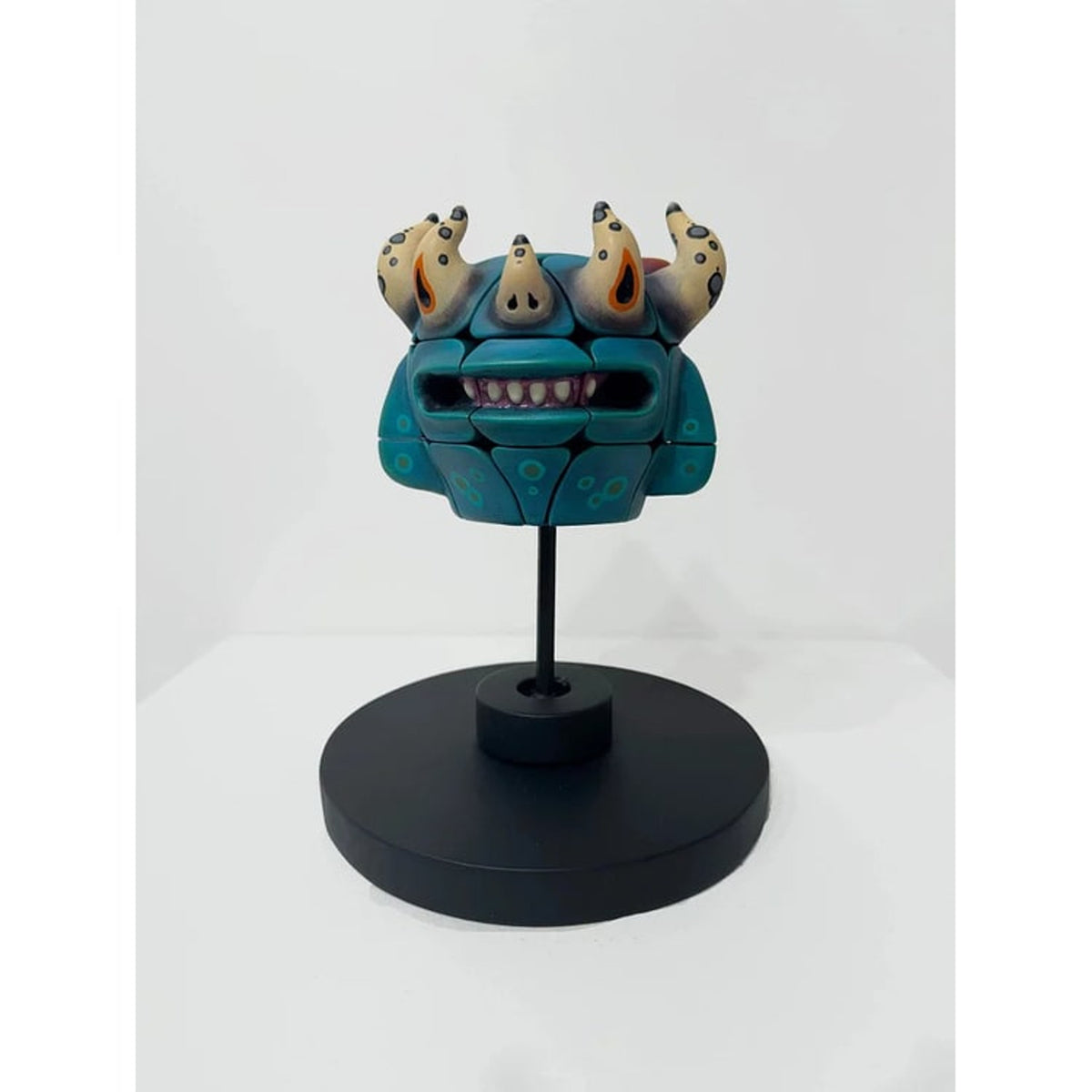 Handmade Art Toy Cube Unique Hand-Painted Puzzle Monster For Creative Souls - Image 2