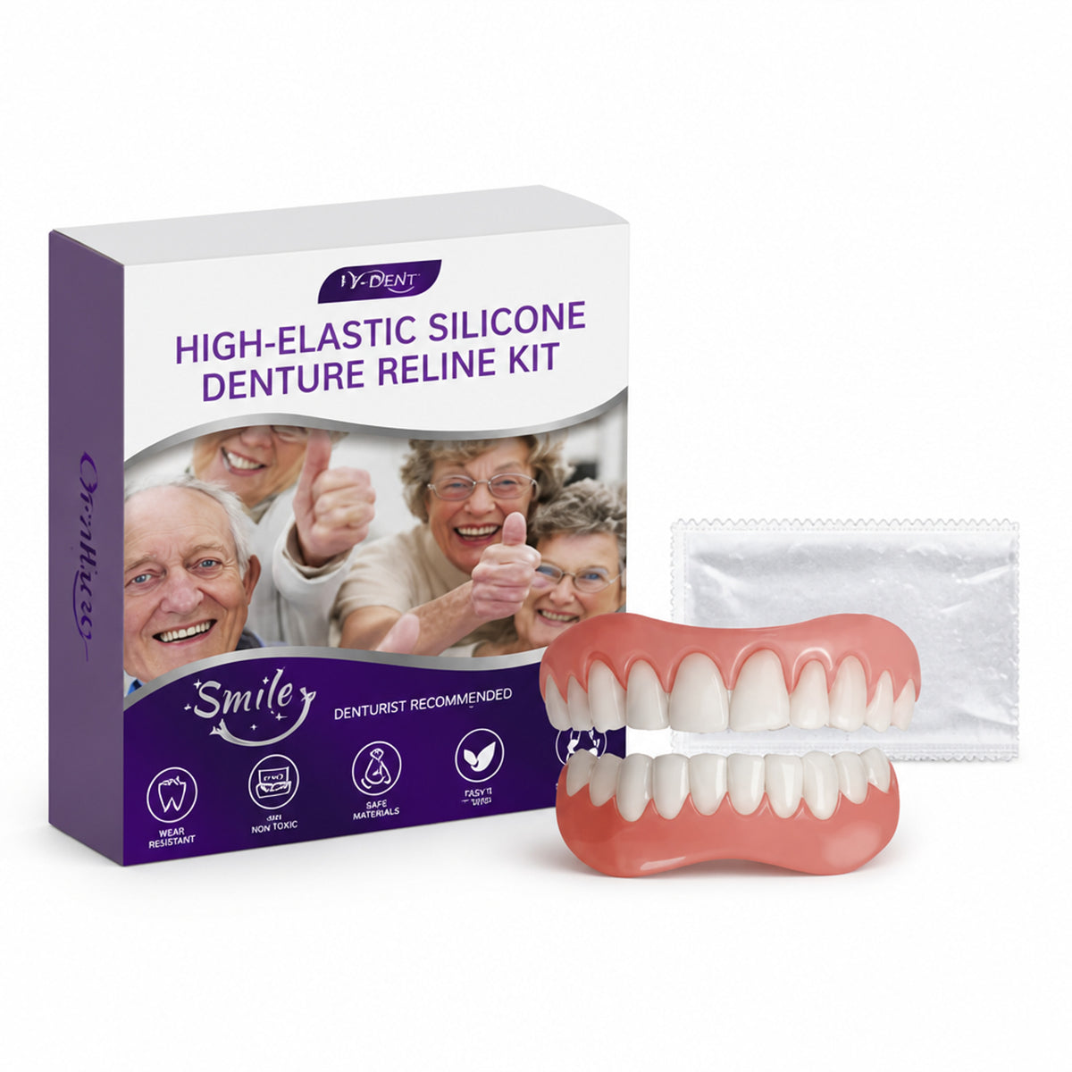 High-Elastic Silicone Denture Reline Kit For A Secure Comfortable Fit - Image 5