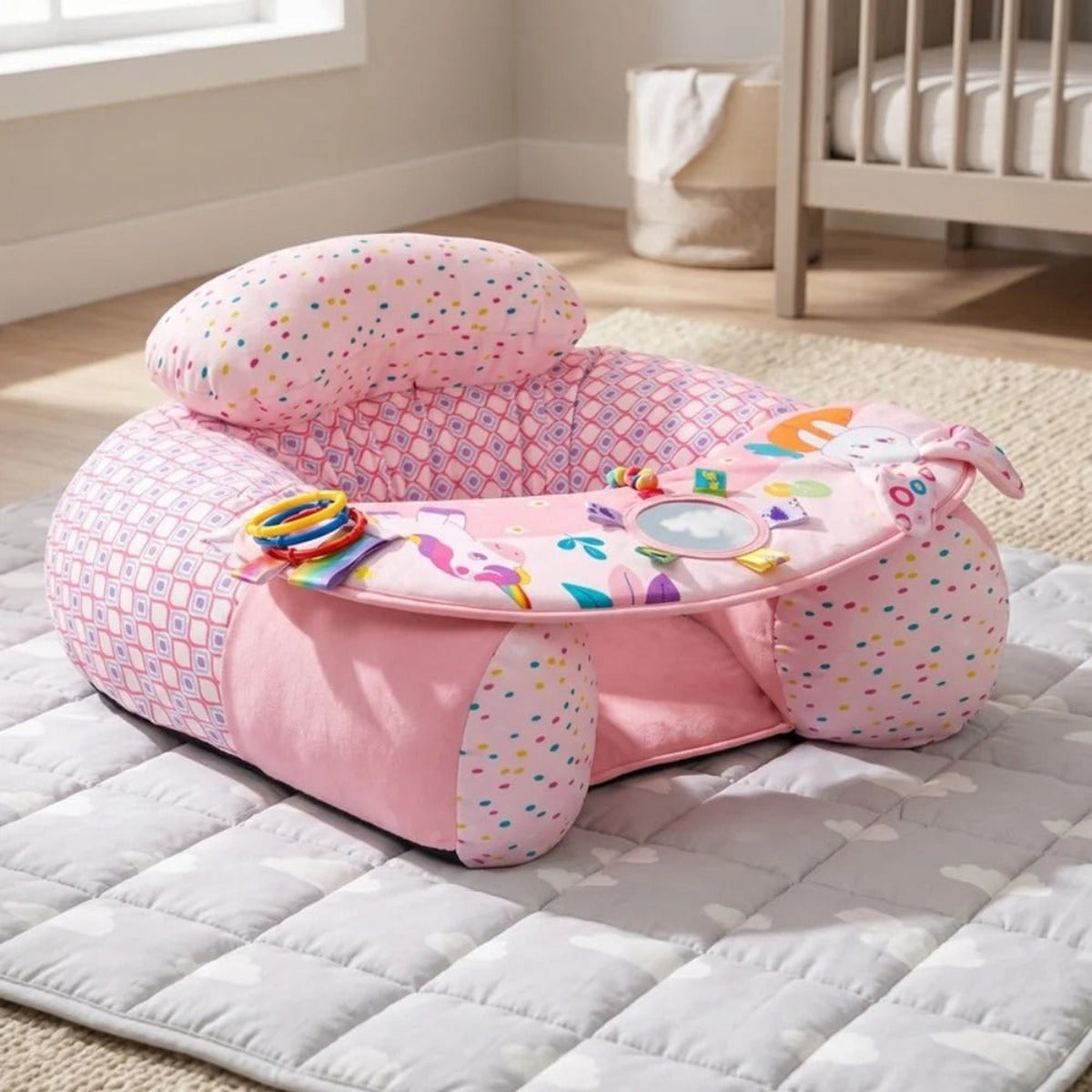 Inflatable Baby Support Seat With Play Tray - Image 6