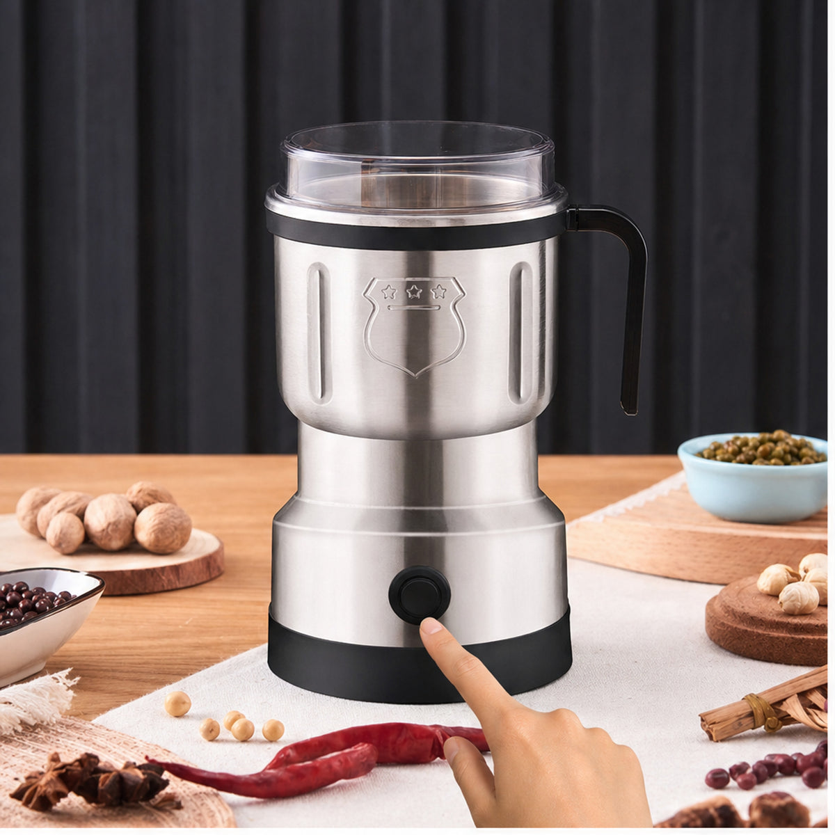 Millforge 300W Electric Coffee Grinder For Coffee Beans Spices Herbs And Nuts - Image 6