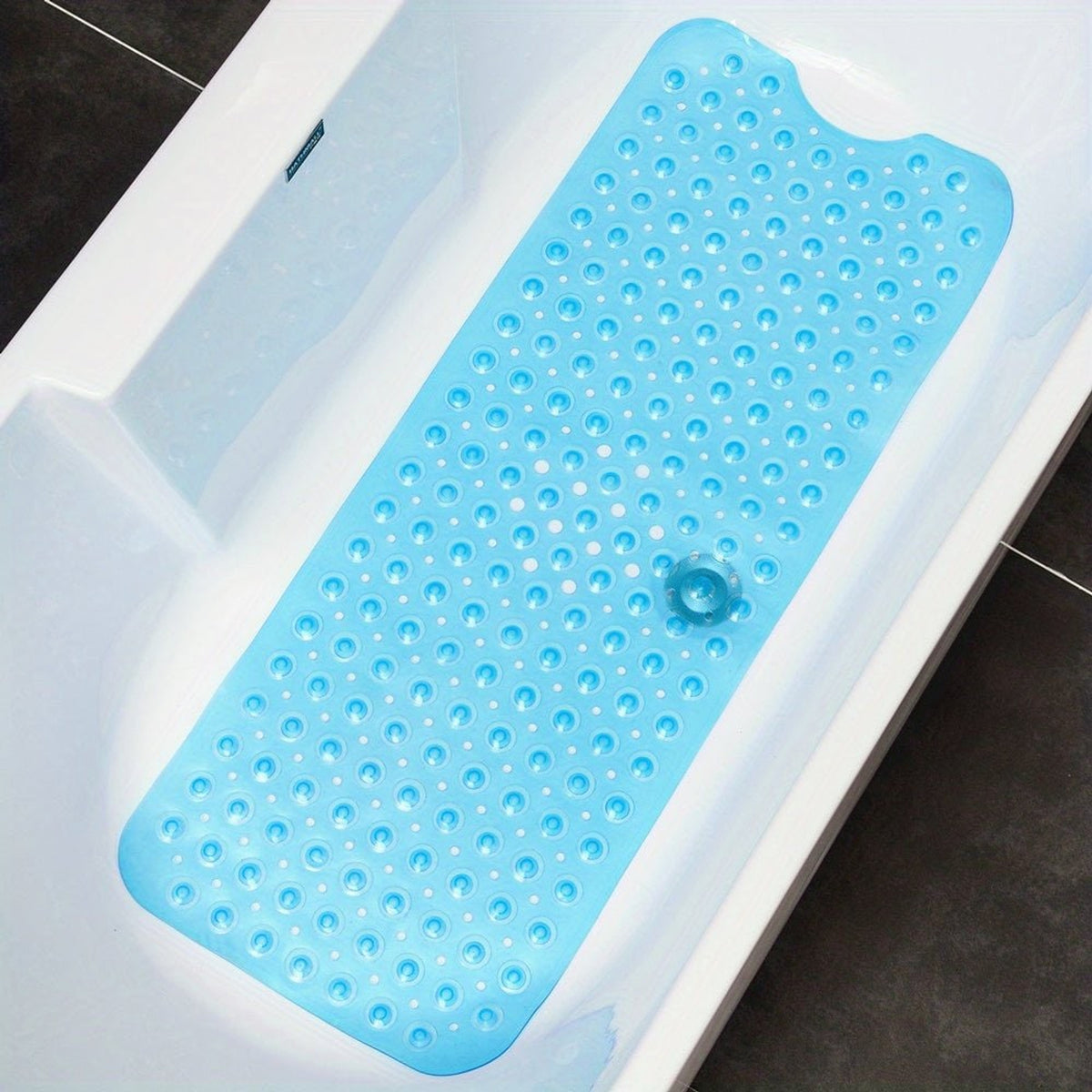 Non-Slip Texture Quick-Drain Design Non Slip Bath Mat - Image 6