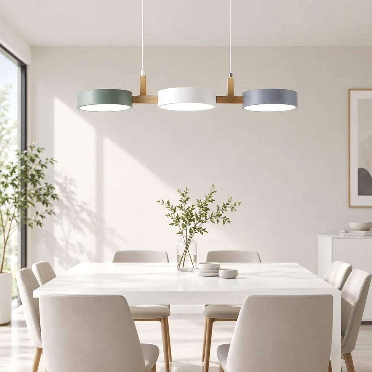 Pendant Chandelier Aria Nordic Wood - Image 1