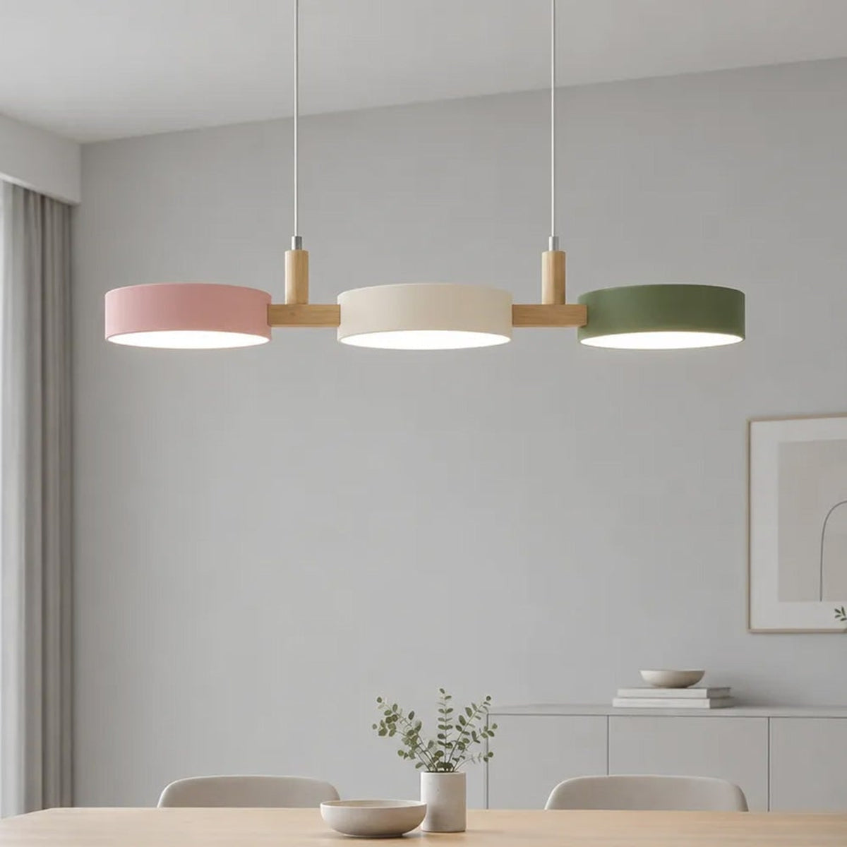 Pendant Chandelier Aria Nordic Wood - Image 17