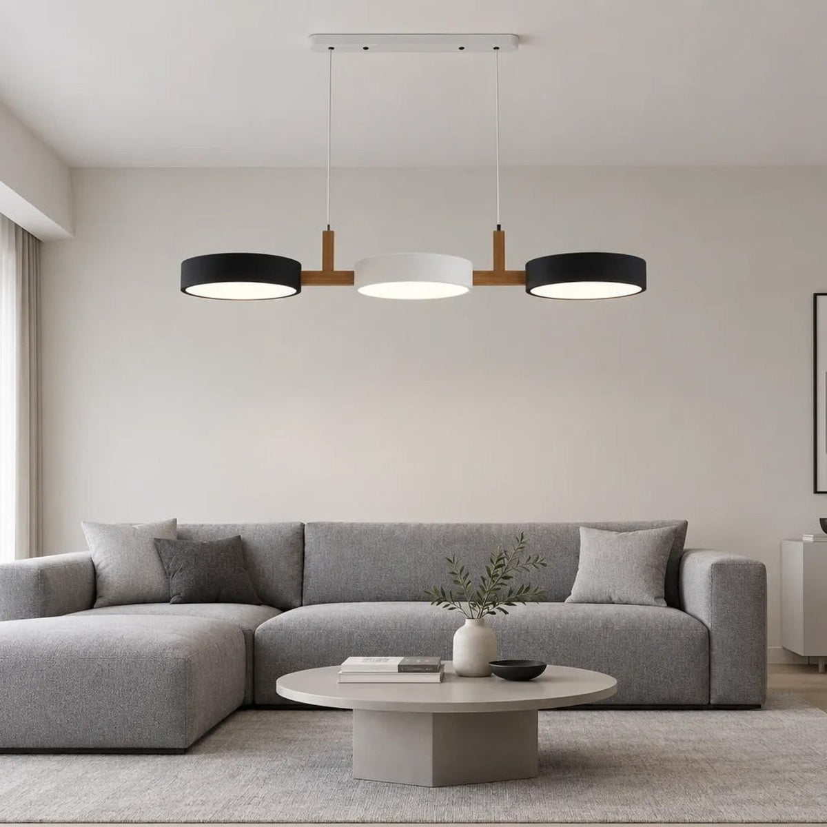 Pendant Chandelier Aria Nordic Wood - Image 22