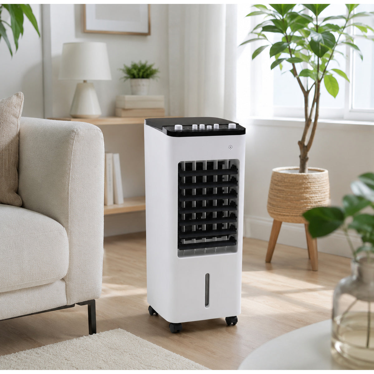 Portable Air Conditioner With Evaporative Cooling Fan And Humidifier Function - Image 5