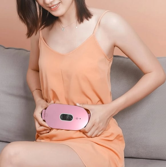 Portable Massage Heating Pad With Graphene Heat & Vibration For Abdominal Relief - Image 8