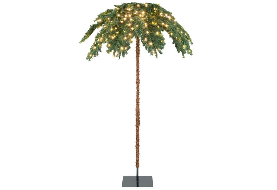 Pre-Lit Christmas Palm Tree With 800 Branch Tips And 250 Warm White Leds - Image 1