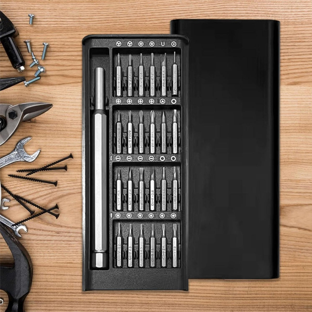Precision Screwdriver Set 24-in-1 Magnetic Tool Kit With 360° Rotating Head - Image 1