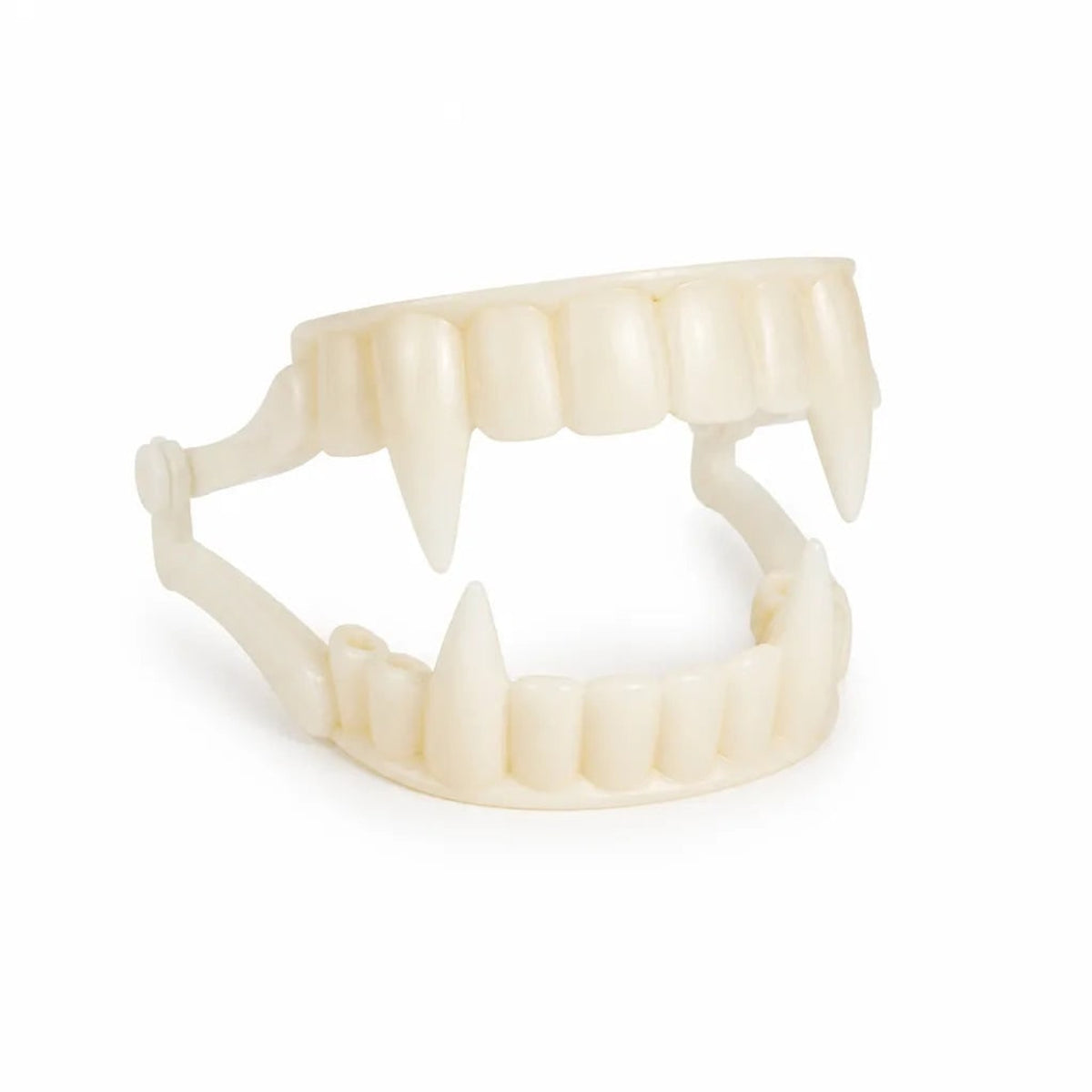 Realistic Retractable Vampire Fangs With Full Tooth Coverage For Natural-Looking Costumes - Image 1