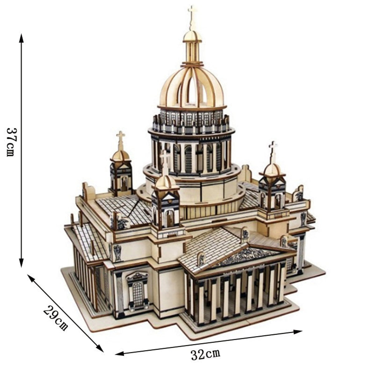 Retro 3D Wooden Puzzle Diy Model Kit For Adults And Teens - Image 31