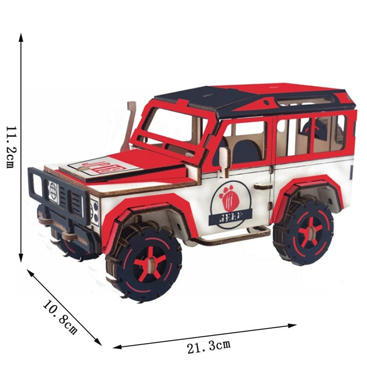 Retro 3D Wooden Puzzle Diy Model Kit For Adults And Teens - Image 4