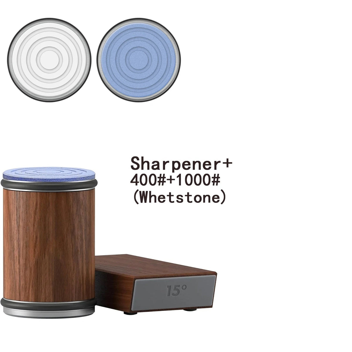 Rolling Knife Sharpener With Dual-Angle Options And Magnetic Storage Bar - Image 4