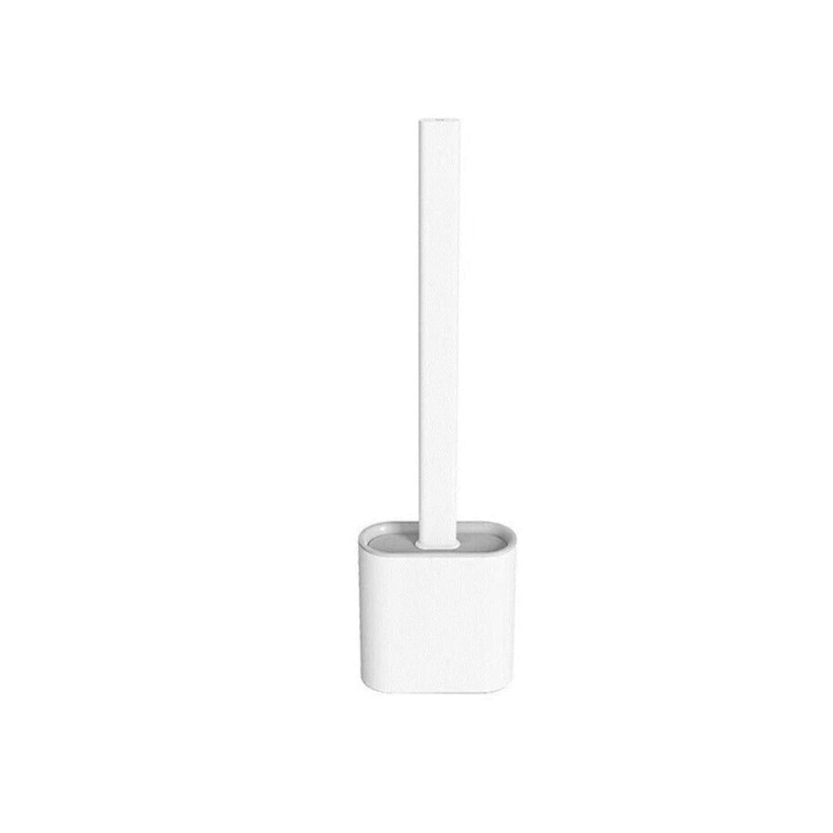 Silicone Toilet Brush With Flexible Head For Deep Cleaning And Antibacterial Bristles - Image 8