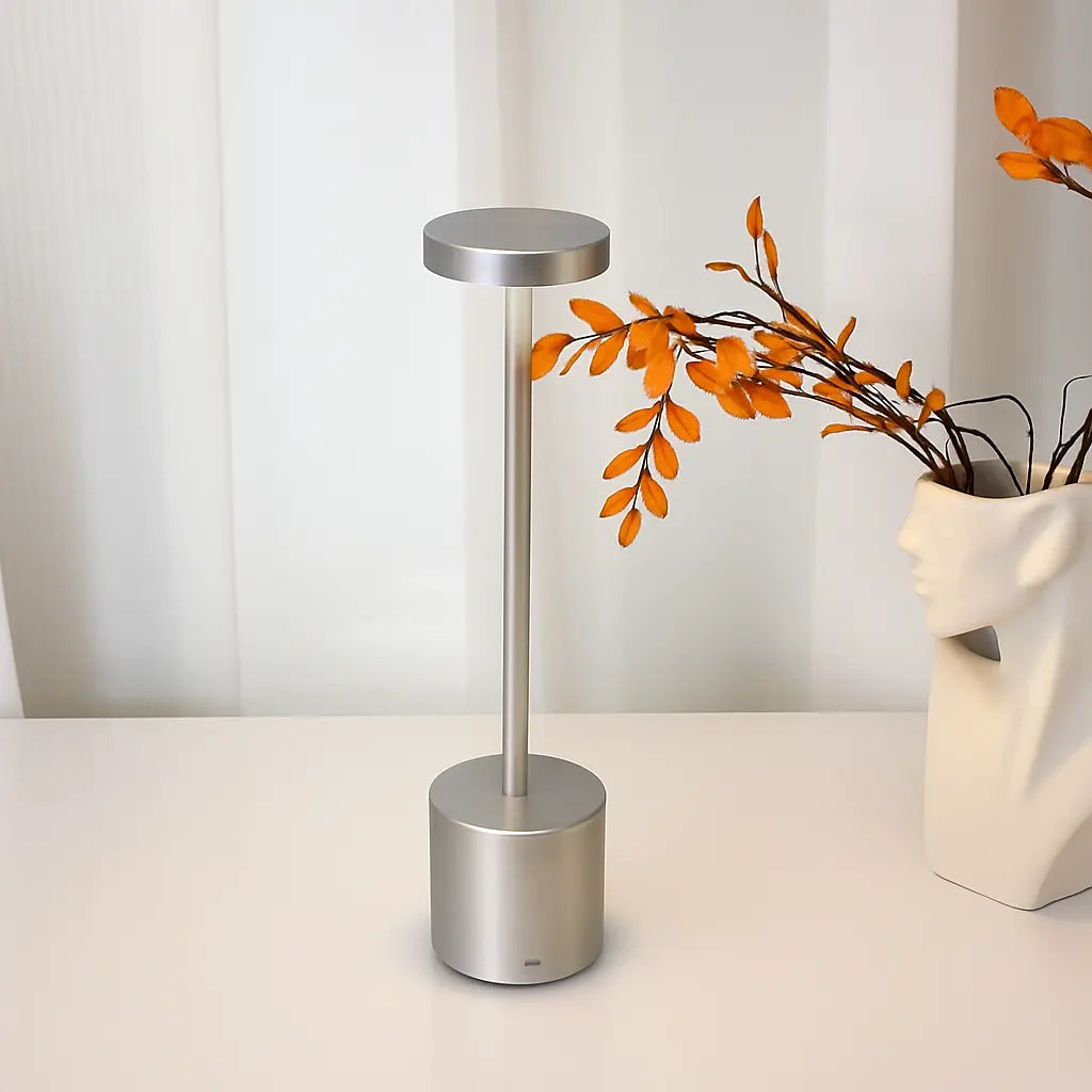 Rechargeable LED Table Lamp with Touch Dimmer