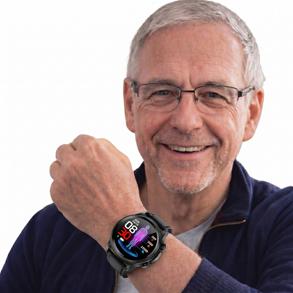Smart Wellness Watch with Activity Tracker and AMOLED Display - Image 1