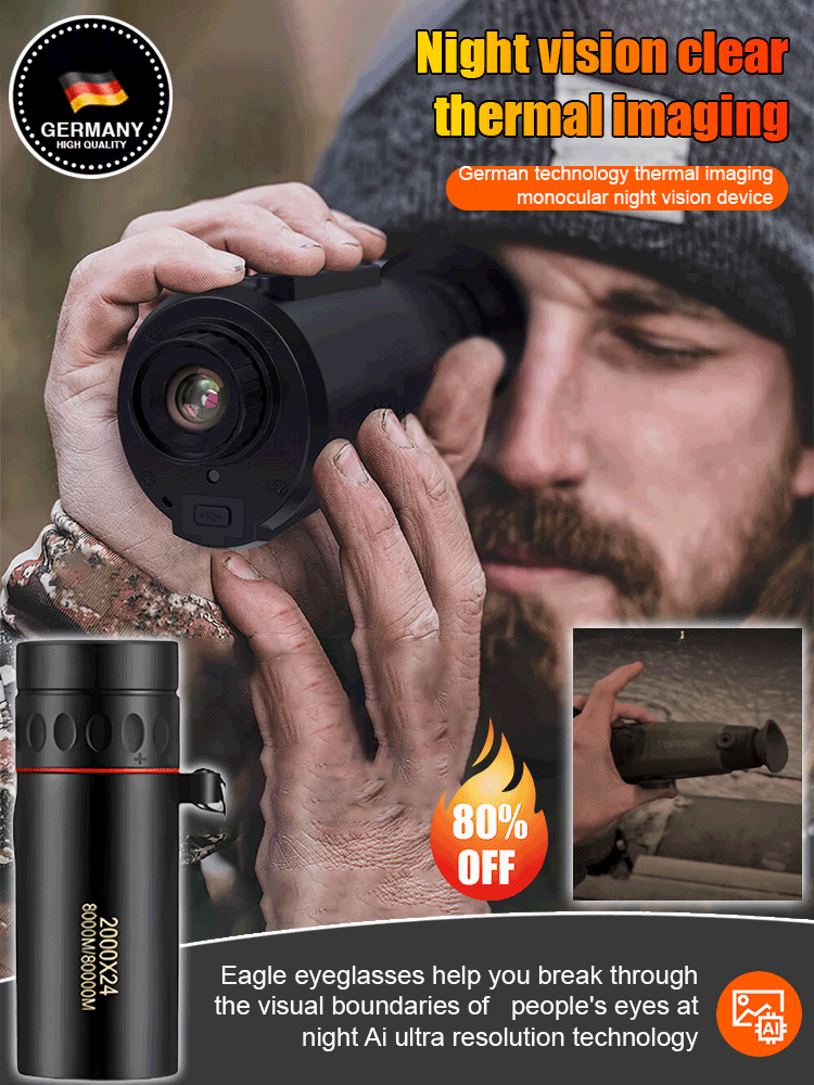 Thermal Imaging Camera With HD Screen For Night Vision Up To 200m Range - Image 2