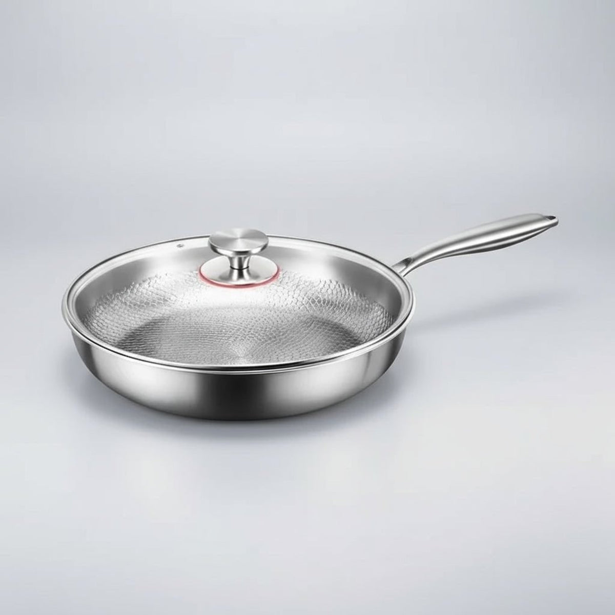 Titanium Frying Pan Hammered Non-Stick Skillet For Induction Cooktops And Everyday Cooking - Image 5