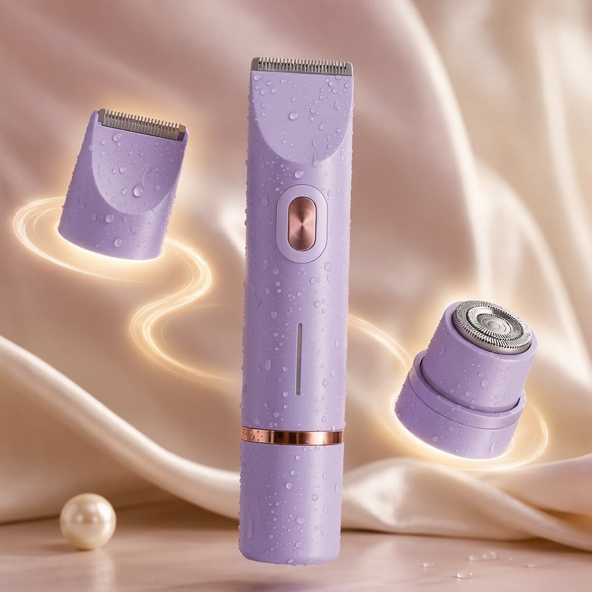 Women's Electric Shaver For Body And Intimate Care Rechargeable & Waterproof - Image 4